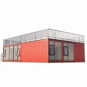 Goedkope Snelle Levering Prefab Huizen 2 Bedroms Containerhuis 20 Ft Verzendcontainer Coffeeshop Winkel