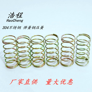 HaoCheng - Resortes de Compresión de Acero Inoxidable Personalizados de 9-19 mm de Diámetro Interior para Interruptores, Juguetes, Bolígrafos - Product Image 2