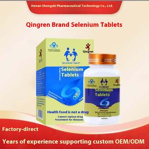 الشركات المصنعة مباشرة تشينغرين العلامة التجارية أقراص السيلينيوم عالية التحويل العضوية الحديد الكالسيوم الزنك تحسين كثافة العظام - Product Image 2