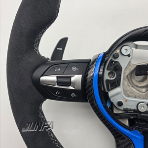 Mise à niveau personnalisée couverture complète Alcantara m Performance pour <span class=keywords><strong>BMW</strong></span> Série <span class=keywords><strong>5</strong></span> F30 F10 F32 F90 <span class=keywords><strong>F80</strong></span> F82 F87 Volant - Product Image 3