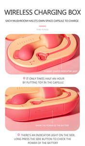 PinkPunch Nouvelle Sortie Dream Bunny Mini Vibrateur à Ventouse Contrôle par Application 8 Vibrations Mini Vibrateur Imperméable Point <span class=keywords><strong>G</strong></span> Produits pour Adultes - Product Image 6