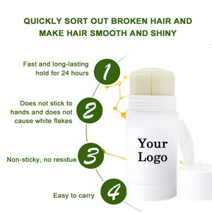 2024년 개인 브랜드 소량 울트라 아쿠아 허니 헤어 스타일링 왁스 클레이 헤어 왁스 스틱 드레드락용 강력 고정 - Product Image 2