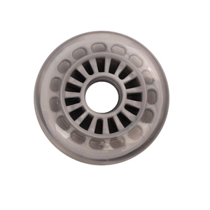 Nhựa ngoài trời PU 50mm 60mm 64mm nhấp nháy Con lăn hành lý bánh xe cho túi hành lý - Product Image 4