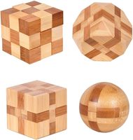Vente en gros usine : Jouets éducatifs en bois de luxe, très demandés, avec gravure, cube serpent à assembler et puzzle 3D en bois