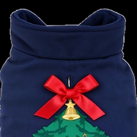 Manteau de Noël pour animaux de compagnie en polyester, sweat à capuche mignon pour chien et chat, veste pour chiot et chaton pour l'automne et l'hiver