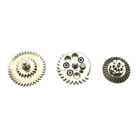 Ensembles d'engrenages hélicoïdaux nickelés usinés purs avec des surfaces ultra-résistantes à haute résistance V2/V3 Airsoft Gearboxes Rapport 9:1