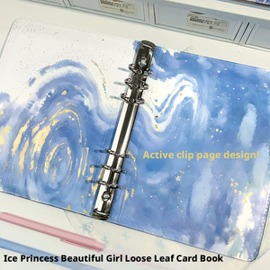 Eis- und Schneeprinzessin Sailor Moon A5 Hardcover Spiralbindung Kunstleder <span class=keywords><strong>Anime</strong></span>-Mädchen Tagesplaner Notizbuch - Product Image 4