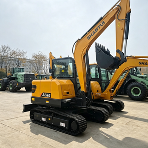 Meilleur prix SE60 Mini-excavatrice sur chenilles 6 tonnes Haute performance Compacte Fiable Équipement Fournisseur d'usine - Product Image 2