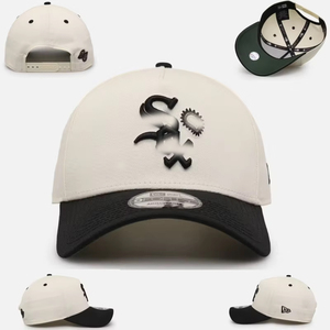 Casquette de baseball ajustable LA <span class=keywords><strong>ML</strong></span> B à bord incurvé, casquette de protection solaire et pare-soleil NY, casquette brodée disponible en plusieurs couleurs - Product Image 1
