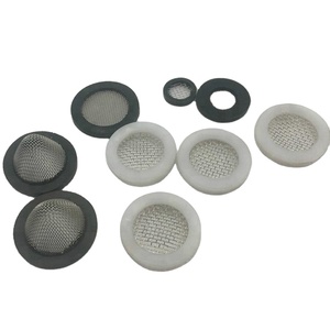 Filtre à liquide en acier inoxydable 304 à mailles carrées avec anneau en caoutchouc pour tuyau de 1 à 2 pouces, pour moteur de nettoyeur haute pression, écologique - Product Image 6