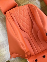 Funda de Asiento de Coche de Lujo Personalizada de Fábrica, de Fibra de Carbono y Cuero PU, Impermeable, Modificación Wellfit para Ford, Nissan, Jeep, Mazda