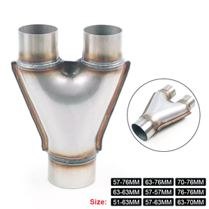 Pièces automobiles tuyau d'échappement universel en Y fabricant professionnel <span class=keywords><strong>prix</strong></span> usine accessoires tuyau à tube en Y à trois voies - Product Image 2