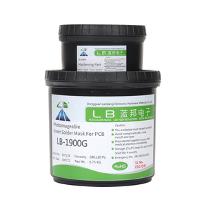 PCB UV Tinta <span class=keywords><strong>fotosensible</strong></span> verde PCB curado soldadura máscara tinta - Product Image 1
