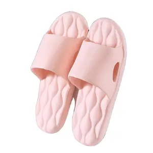 Wave cool slippers for bathroom shower and indoor couples' foot massage factory direct sales