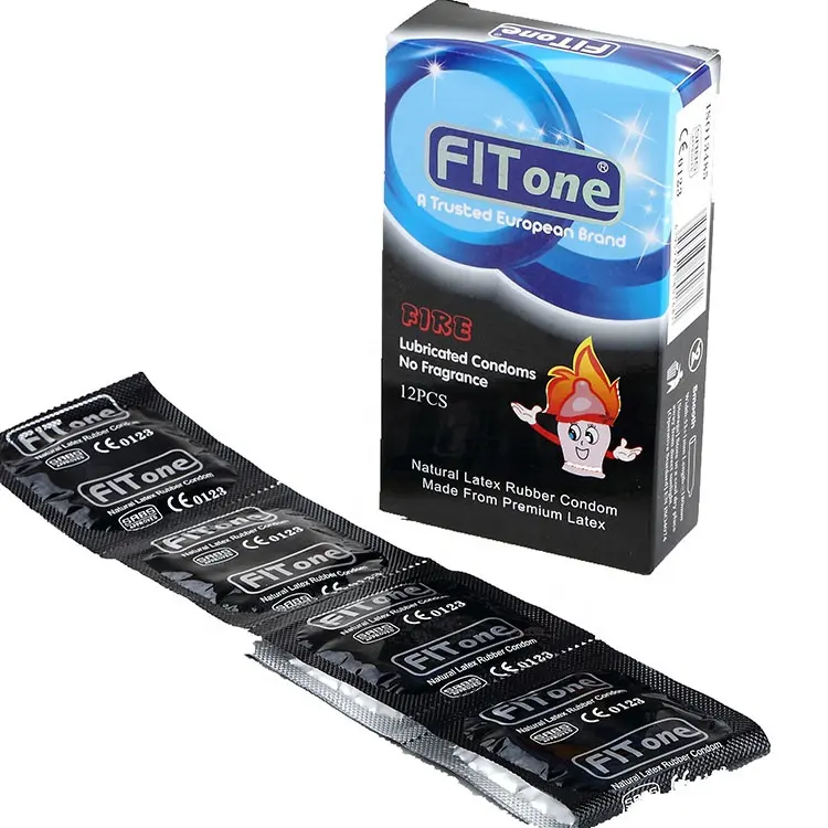 Fitoneラテックス男性コンドームスタッドコンドーム男性用卸売