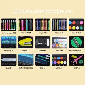 Juguetes Educativos <span class=keywords><strong>de</strong></span> Dibujo <span class=keywords><strong>de</strong></span> Plástico para Niños, 150 Piezas, Juego <span class=keywords><strong>de</strong></span> Arte Plegable para Pintar y Colorear, Caja <span class=keywords><strong>de</strong></span> Regalo para Niños <span class=keywords><strong>de</strong></span> 2 a 4 Años - Product Image 2