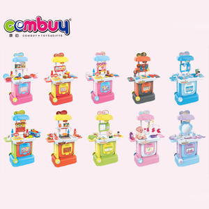 Maleta <span class=keywords><strong>de</strong></span> juego <span class=keywords><strong>de</strong></span> simulación para niños, <span class=keywords><strong>carrito</strong></span> <span class=keywords><strong>de</strong></span> <span class=keywords><strong>helados</strong></span> <span class=keywords><strong>de</strong></span> <span class=keywords><strong>juguete</strong></span> para 3 + - Product Image 4