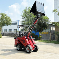 Chargeuse frontale chinoise, capacité de charge nominale 500 kg, mini-chargeuse sur pneus DY620