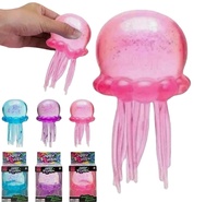 Jouets sensoriels anti-stress en forme de méduse à presser, squishy