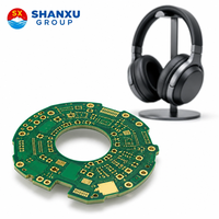 Amplificateur audio sans fil portable pour haut-parleur, PCB multicouche 4 couches, PCBA FR-4, épaisseur 2,4 mm, OSP/ENIG/Argent par immersion