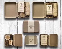Eco-friendly Packaging Boxes Food Cosmetics Jewelry Daily Necessities Green Creative Design Biodegradable In-stock Paper-plastic