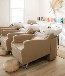 Promotion : Fauteuil de lavage de cheveux pour salon de coiffure avec bac de lavage intégré - Product Image 1