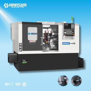 Hansun ป้อมปืน HTX600-6PY แกน Y เครื่องกลึง CNC BMT40 15สถานีเครื่องจักรอายุการใช้งานยาวนาน - Product Image 3