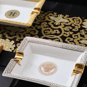 欧式轻奢复古陶瓷骨瓷会议厅办公室装饰 - Product Image 3