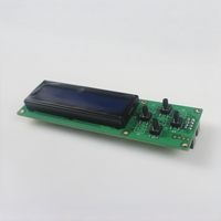 Modul Layar LCD Dot Matrix 16x2 Karakter Mode Kuning-Hijau Mode Biru Antarmuka RS232 Modul Layar LCD untuk PC Gateway