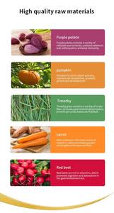 Suministros para mascotas de alta calidad, golosinas de conejo naturales, comida para Conejo, golosinas para hámster, conejo, juguete para masticar, aperitivos, pastel de hierba - Product Image 6