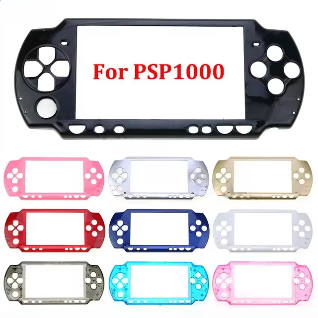 Replacement Faceplate Shell for PSP 1000 Console Housing Front Case Cover
