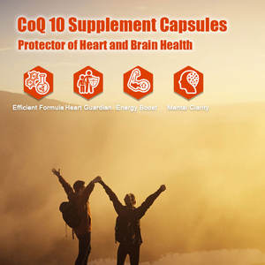 Label pribadi CoQ10 mendukung fungsi jantung dan produksi energi seluler suplemen diet 400mg CoQ 10 Kapsul Softgel - Product Image 6