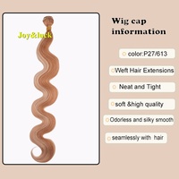 Extensions de cheveux synthétiques ondulés de 24 pouces, tissage simple, pré-étirés, pour femmes – Meilleures ventes