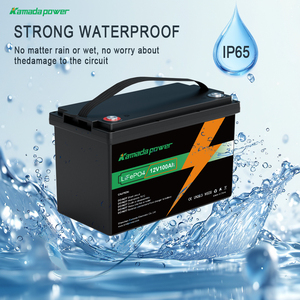 Batterie au lithium LiFePO4 Kamada Power KMD-A002 12V 12.8V 50Ah 100Ah 200Ah, cycle de vie élevé, 6000 cycles, garantie 5 ans - Product Image 3