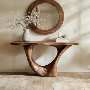 Mueble Consola <span class=keywords><strong>de</strong></span> <span class=keywords><strong>Madera</strong></span> Maciza del Fabricante, Mesa Consola Rústica, Mesa Consola Personalizada Estilo Granja, Mesa <span class=keywords><strong>de</strong></span> Entrada, Mesa Estrecha para Decoración del Hogar - Product Image 3