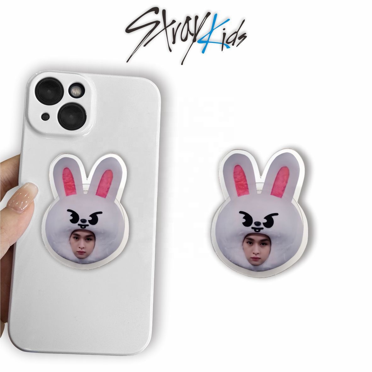 Wholesale Stray Kids Felix Lee Hyunjin Phone Holder | Cute KPOP Souvenir Gift for Fans | Custom Size Acrylic Merch Wholesale Stray Kids Felix Lee Hyunjin Phone Holder | Cute KPOP Souvenir Gift for Fans | Custom Size Acrylic Merch
