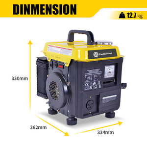 Generador Portátil de Gasolina TKH1000i de Fábrica, Monocilíndrico, 2 Tiempos, Motor de Gasolina Eficiente, Mini Generador de Gasolina - Product Image 3