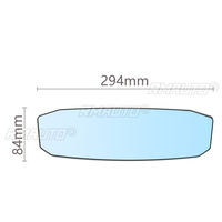 Rétroviseur de recul pour voiture, miroir incurvé grand angle universel pour voiture, SUV, camion, fourgonnette, véhicules