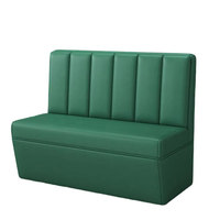 Ensemble de chaises de restaurant occidentales en cuir PU de luxe pour cafés, salons de thé, zones de repos, halls d'hôtels haut de gamme, salles de réunion