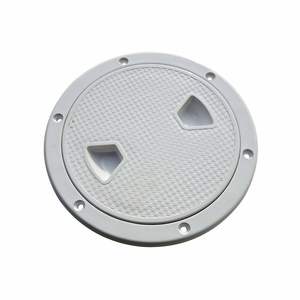 Escotilla de inspección de placa de cubierta de tornillo marino de plástico de 4 "/6"/8 ", barco de acceso de plástico RV redondo de Isure Marine hecho en China - Product Image 2