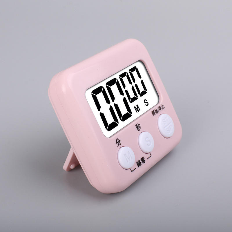 Digital Kitchen Countdown Timer LCD Display Magnetic Electronic Cooking Stopwatch Alarm Clock Stand Timer