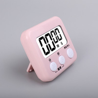 Minuteur de Cuisine Numérique Compte à Rebours avec Affichage LCD, Chronomètre Électronique Magnétique, Réveil et Support