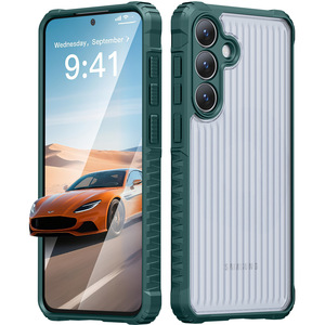 Funda para Teléfono <span class=keywords><strong>Samsung</strong></span> S26 S25 Ultra A56, Nueva, <span class=keywords><strong>de</strong></span> Línea Plana, Sensación <span class=keywords><strong>de</strong></span> Piel, Antideslizante, Económica, Resistente a Golpes y Super Anti-caídas - Product Image 2