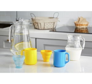 Fabricant vietnamien de gobelets en silicone de haute qualité sans BPA, gobelets en silicone personnalisés, pratiques pour les voyages - Product Image 3