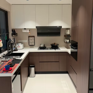 Muebles de Cocina Modernos, Diseños Gratuitos, Juego Completo de Muebles de Cocina Modernos, Aparador Moderno para el Hogar - Product Image 1