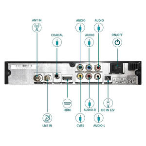 Décodeur TV HD DVB-T2 pour la maison avec WiFi et ports USB - <span class=keywords><strong>Prix</strong></span> de gros usine - Product Image 5