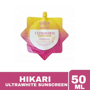 ครีมกันแดด Hikari Ultrawhite ปกป้องผิว SPF50 PA++++ บีบี มอยส์เจอไรซิ่ง ปกป้องผิวอย่างสูง ขายส่ง - Product Image 1