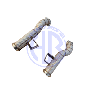 Tuyau de descente d'échappement pour Benz W205 M276 C43 E43 C400 C450 AMG 2014-2021 - Product Image 1