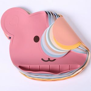 Babero Portátil para Bebés, Estilo Dibujos Animados, Impermeable, Tapete de Silicona para Comer, Resistente al Calor, Artículos para Bebés - Product Image 2