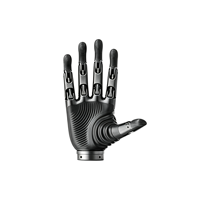 Brazo Robótico IP54 A2CA-Revo 2 con Mano Diestra, Motor y Caja de Engranajes Hirobot, Servoaccionamiento Eléctrico 28W/28V, Palma Robótica DOF 11